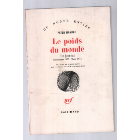Le poids du monde