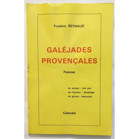 Galéjades Provencales : poèmes