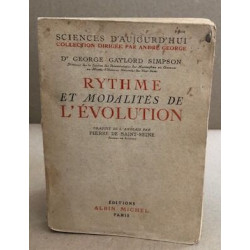 Rythme et modalites de l'evolution