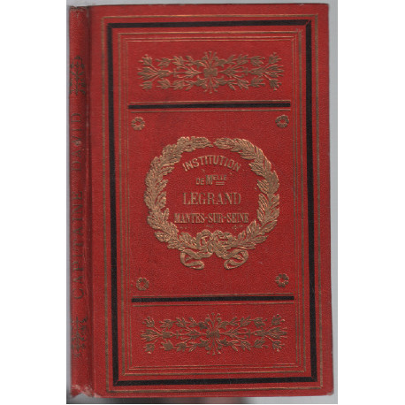 Aventures du capitaine david / institution de Mlle Legrand