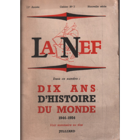 Dix ans d'histoire du monde 1944-1954