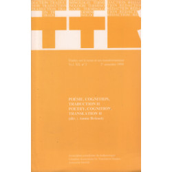 TTR XII n° 2 / poesie cognition traduction II