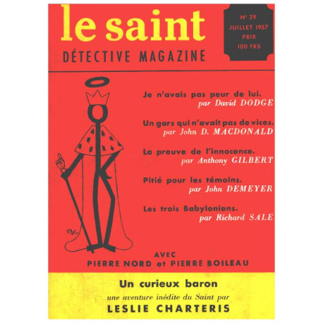 Le saint détective magazine n° 29
