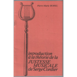 Introduction à la théorie de la justesse musicale de serge cordier