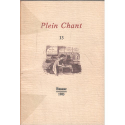 Plein chant n° 13