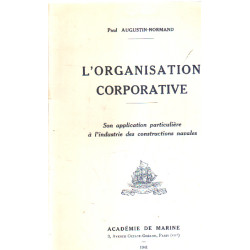 L'organisation corporative/ son application particuliere a...