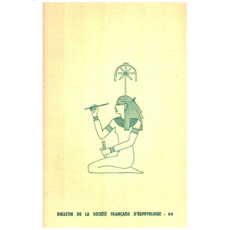 Bulletin de la societe française d'egyptologie n° 64