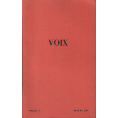 Voix n° 2