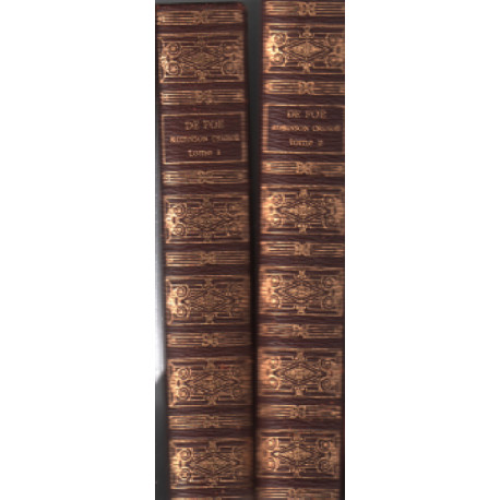Robinson crusoe / 2 tomes