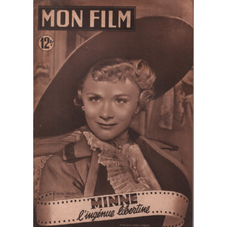 Minne l'ingénue libertine / Revue mon film n° 202 / daniele delorme