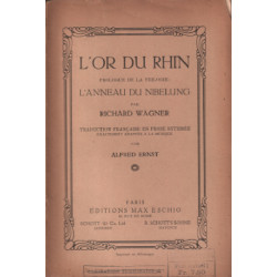 L'or du rhin / prologue de la trilogie : l'anneau du nibelung
