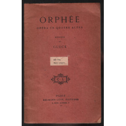 Orphée : opéra en 4 actes