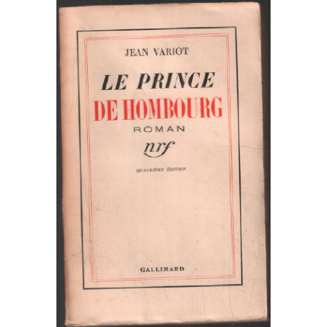 Le prince de hombourg