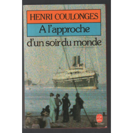 A l'approche d'un soir du monde