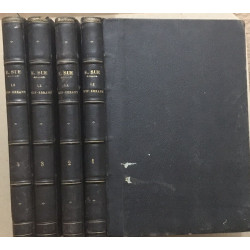 Le juif errant (édition de 1845 en 4 tomes avec illustrations de...