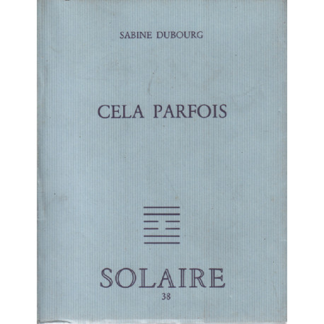 Cela parfois