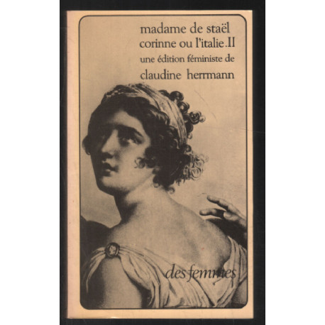 Corinne ou l'Italie - ( tome II )