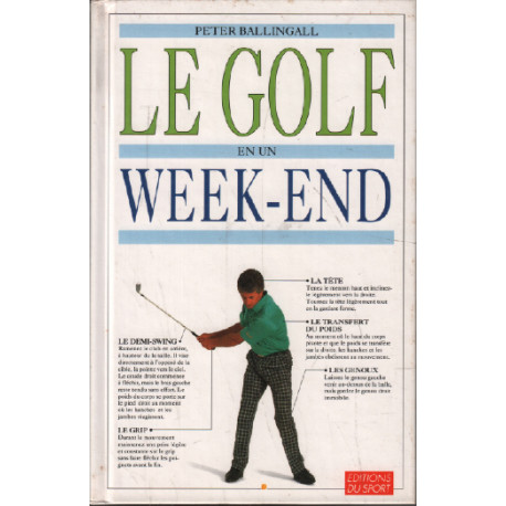 Le golf en un week-end