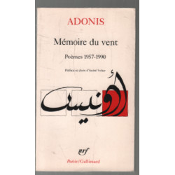 Mémoire du vent : Poèmes 1957-1990