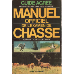 Manuel officiel de l'examen de chasse