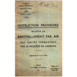 Instruction provisoire relative au ravitaillement par air des...