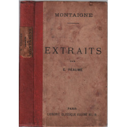 Extraits de montaigne