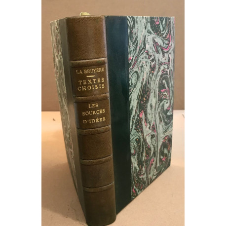 Textes choisis / les sources d'idées commentés par Pierre villey