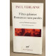 Fetes Galantes/Romances Sans Paroles/Poemes Saturniens