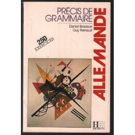 Precis de Grammaire Allemande