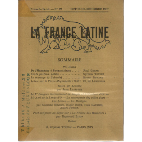 La france latine n° 32