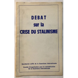 Débat sur la crise du Stanilisme