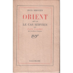 Orient suivi de la cas servien par paul valery