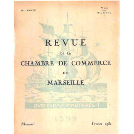 Revue de la chambre de commerce de marseille n°607