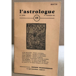 L'astrologue n° 15