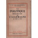 La politique etrangere de l'allemagne de 1933 à 1941