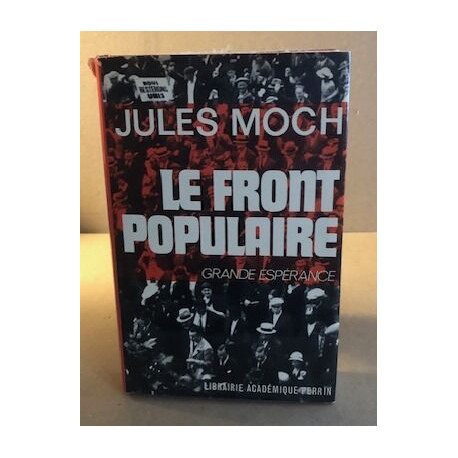 Le front populaire / grande espérance
