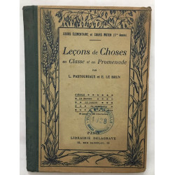 Leçons de choses en classe et en promenade