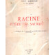 Racine poète du sacrifice