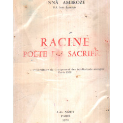 Racine poète du sacrifice