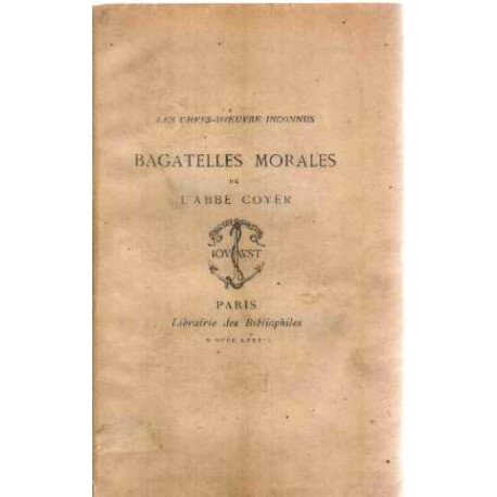 Bagatelles morales