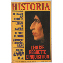 L'église regrette l'inquisition