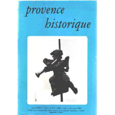 Provence historique n° 137