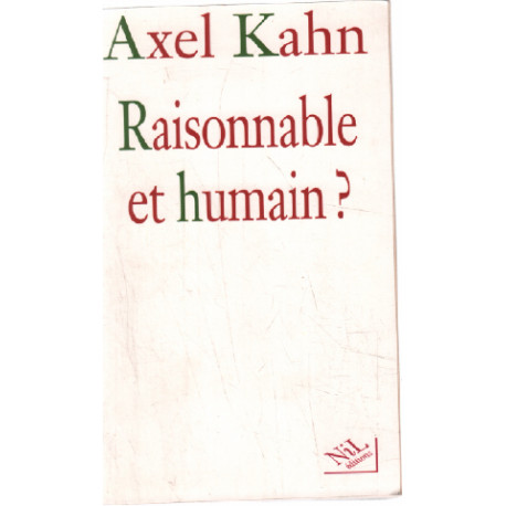 Raisonnable et Humain