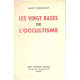Les vingt bases de l'occultisme