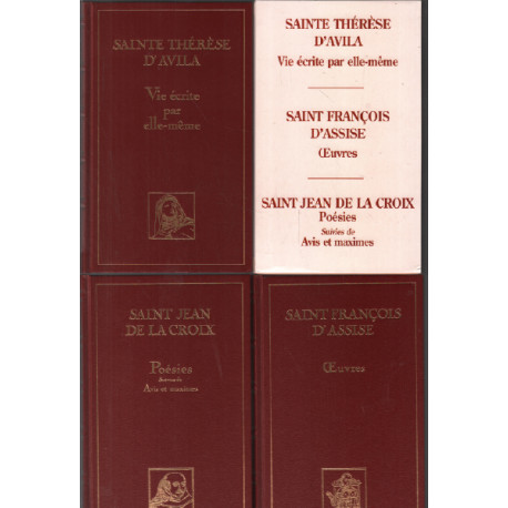 Coffret 3 Volumes : 1. Vie Ecrite Par Elle-Même / 2. Oeuvres / 3....