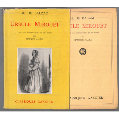 Ursule Mirouet (avec introduction et notes)