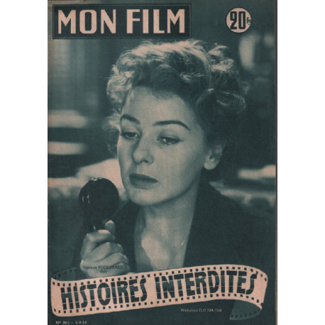 Histoires interdites / Revue mon film n° 363 ( rossi-drago eleonora )