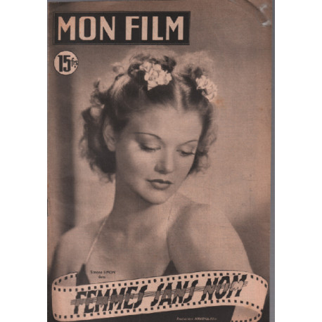 Femmes sans nom / Revue mon film n° 244 / simone simon
