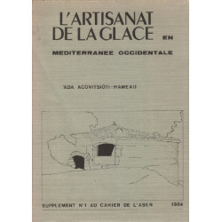 L'artisanat de la glace en méditérranée occidentale / supplément...
