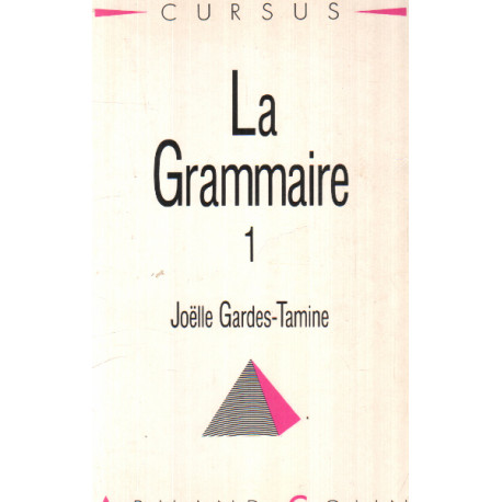 La grammaire 1